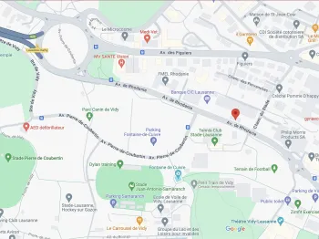 SMS Lausanne Map SMS Lausanne Map