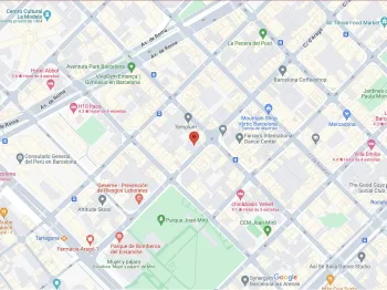 SMS Barcelone Map SMS Barcelone Map